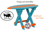 Amish Quick Ship Poly Folding Surfboard Coffee Tables