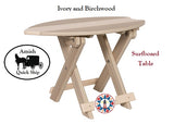 Amish Quick Ship Poly Folding Surfboard Coffee Tables